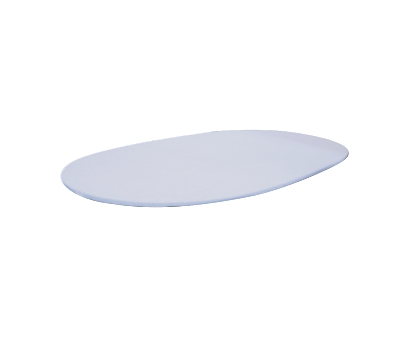 Molton Tischplattenbezug für Tisch oval 2,50x1,24